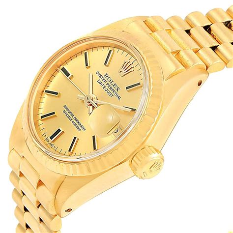 yellow rolex oyster perpetual|14k gold rolex oyster perpetual.